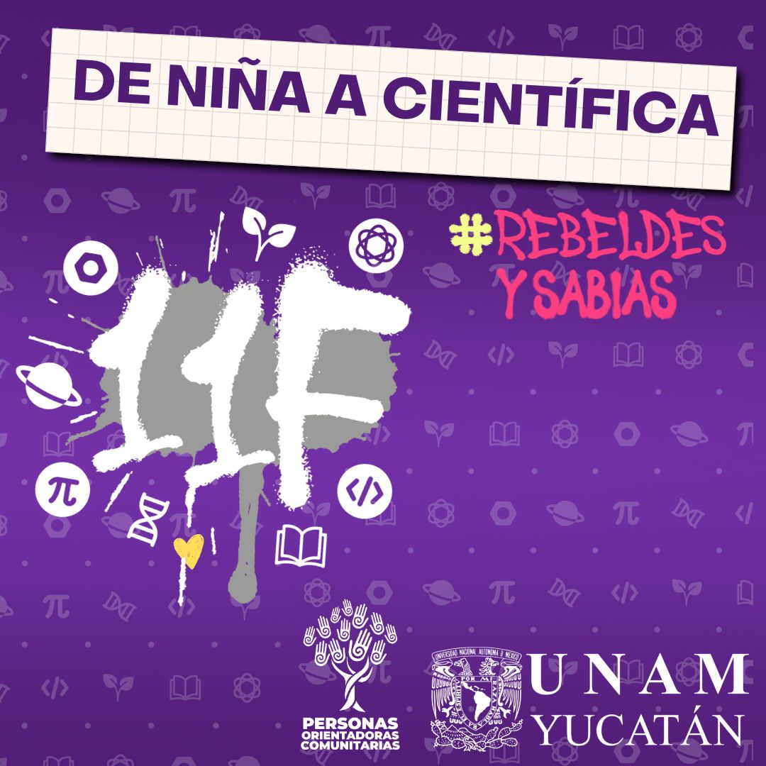 11F – 2026 “De niña a científica”