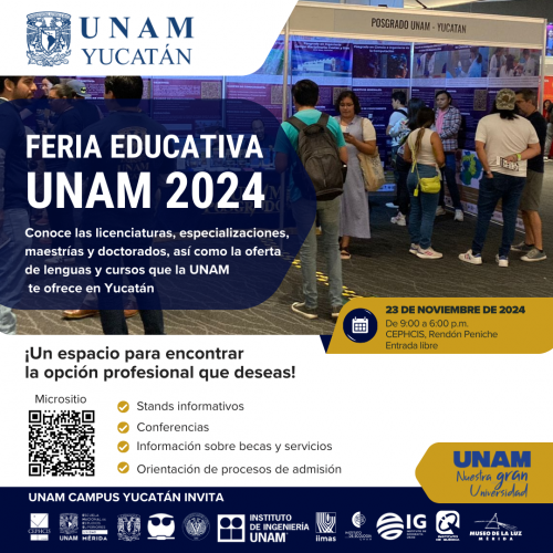 Feria Educativa UNAM Yucatán 2024